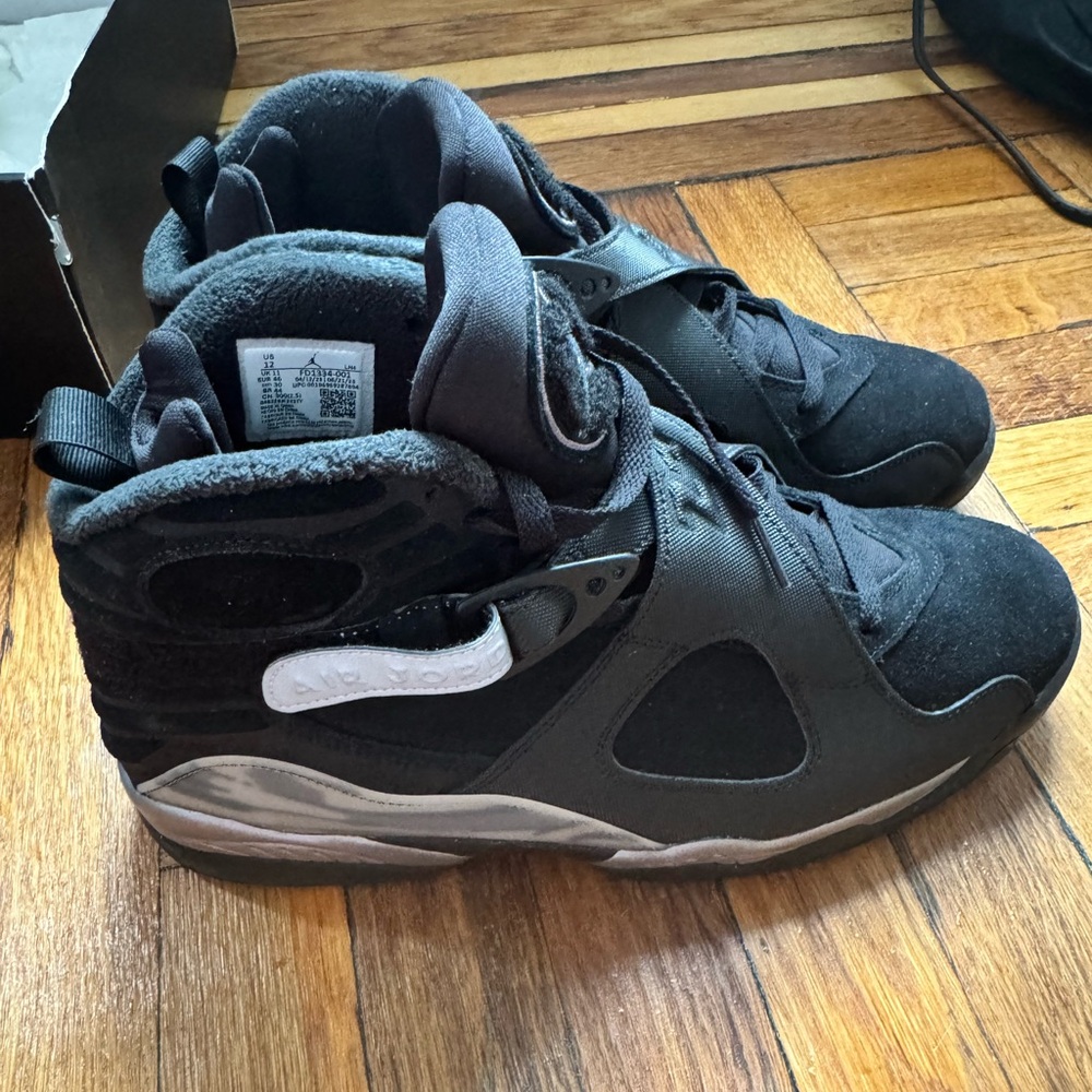 Jordan Black Shoe Box with White Logo